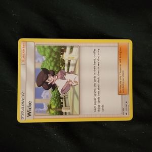 Wicke Pokémon card